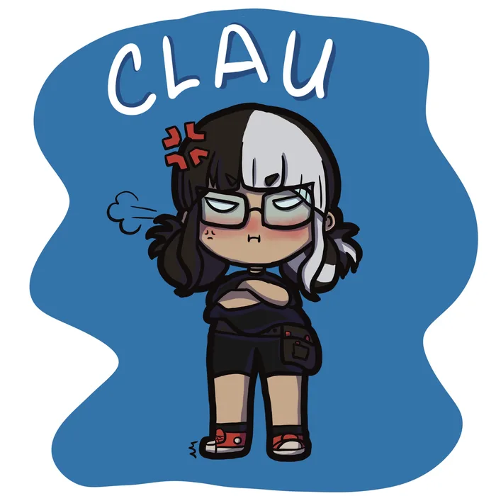 Caricature of Claudia