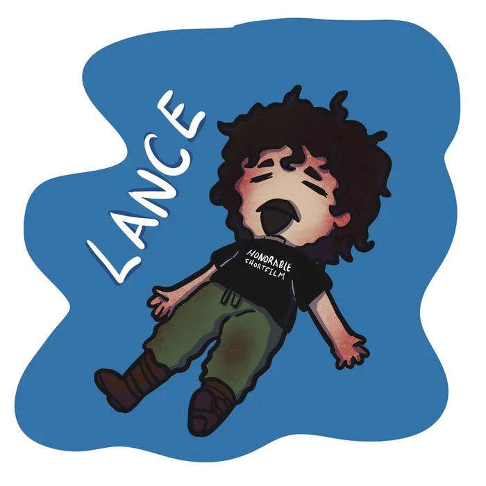 Caricature of Lance