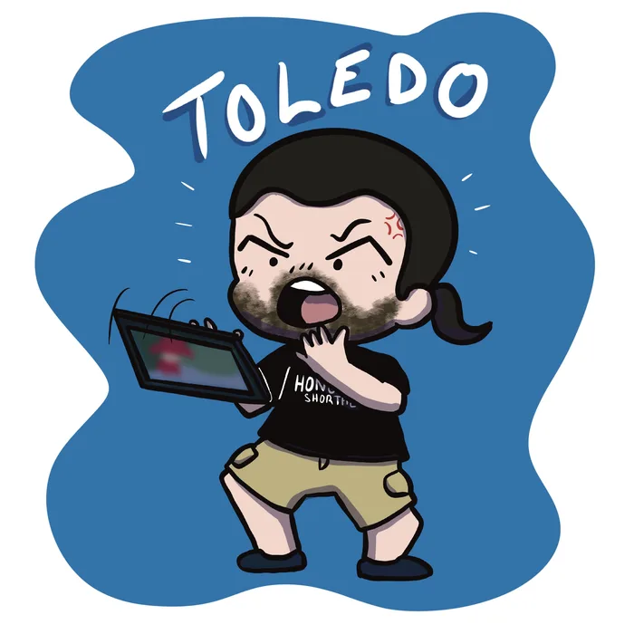 Caricature of Toledo